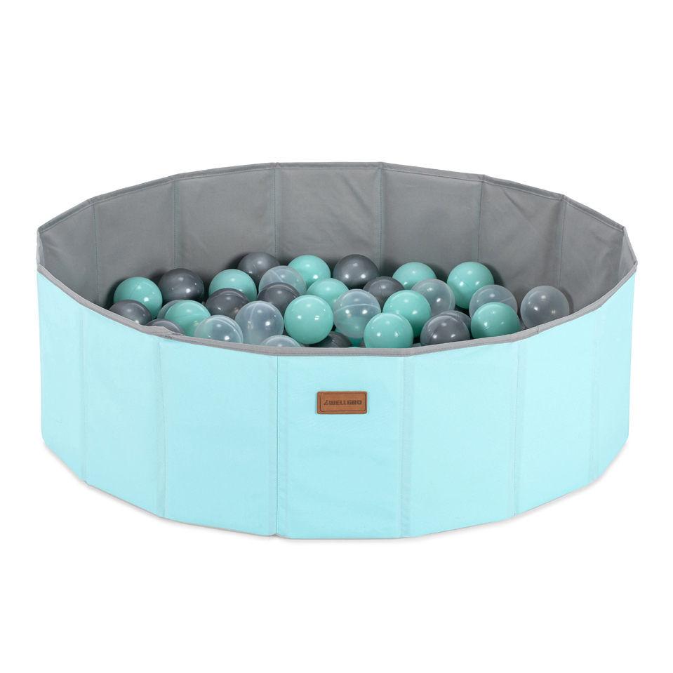 Aberto Design Bazen sa lopticama, 80x80x26 cm, Menta
