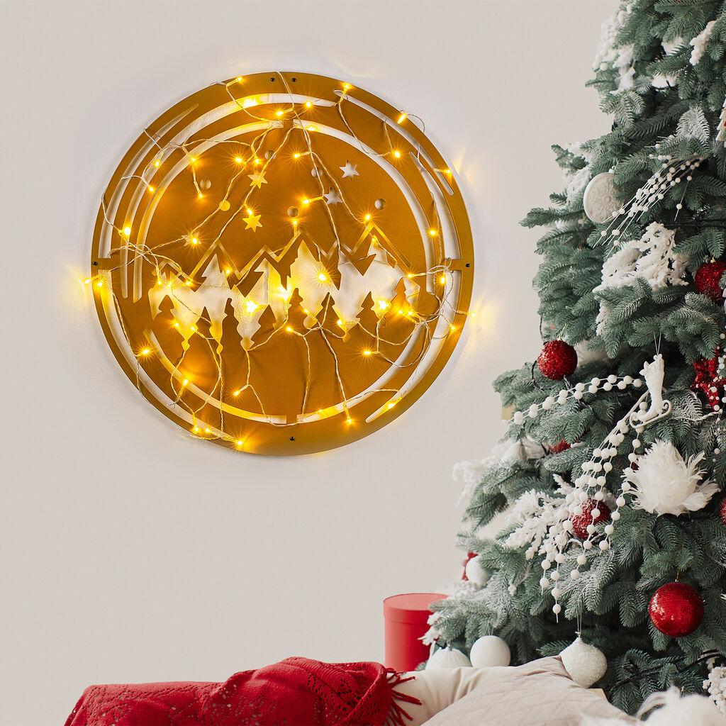 Wallity XMASGOLD 019 Zidna dekoracija