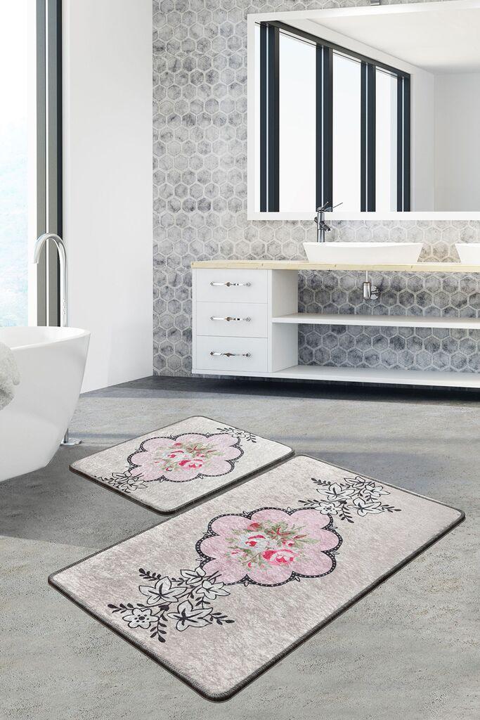 L'essentiel Maison Set 2 prostirke za kupatilo Šareni