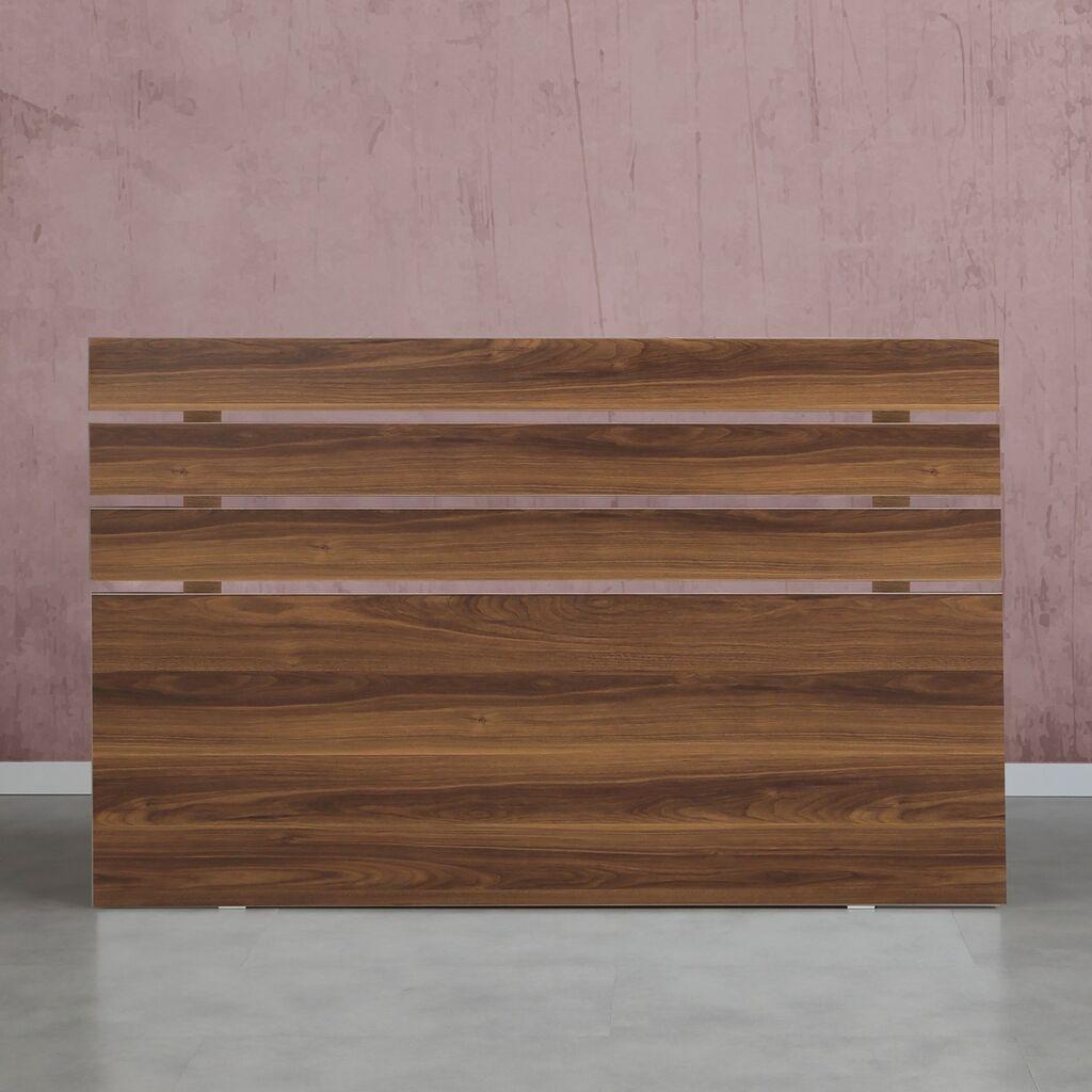 Hanah Home Uzglavlje za krevet Fuga 150, 150x3x100 cm, Orah