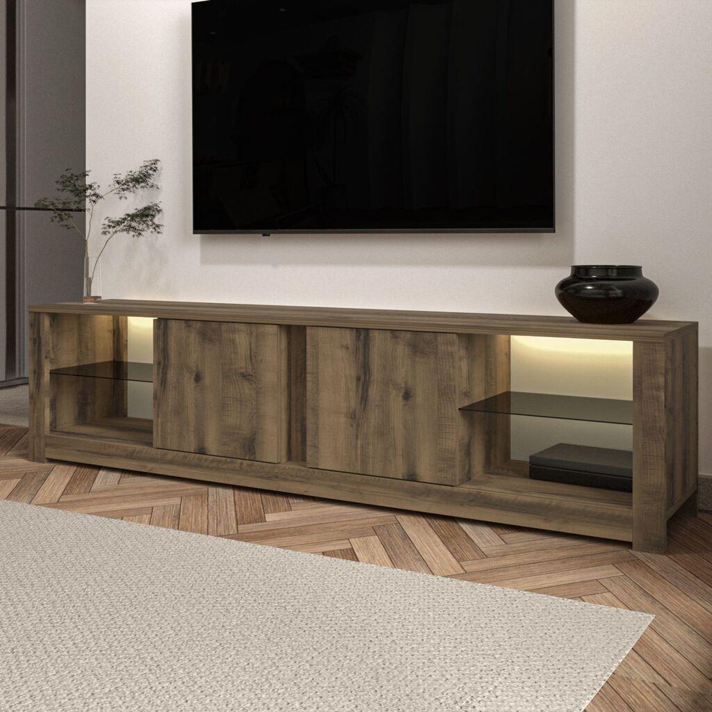 Hanah Home TV komoda Aydos, 180x45x35 cm, Hrast