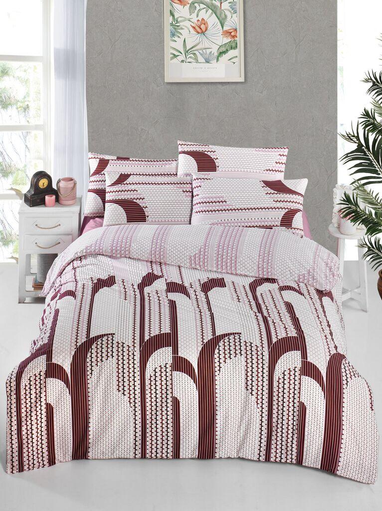L'essentiel Maison Komplet posteljine Rodya, 160x220cm, Bordo