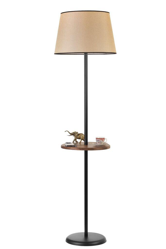 Opviq Podna lampa Mercan, 162 cm, E27 40W, Crna