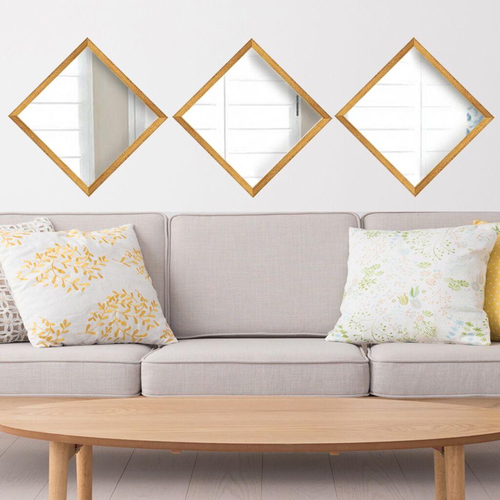 Wallity Set ogledala SETAYNA_050, 24x24cm