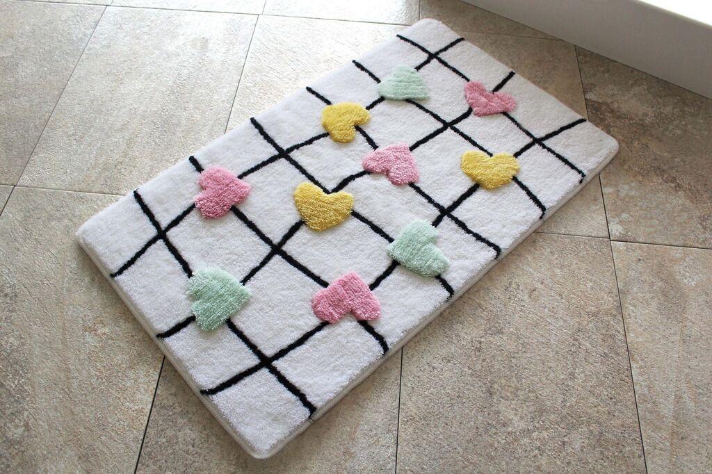 L'essentiel Maison Prostirka za kupatilo 60​​x100cm Šarena