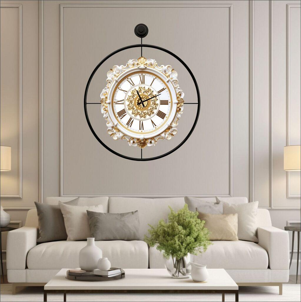 Wallity Zidni sat Mclock-00119, 58x65x7 cm, Crni