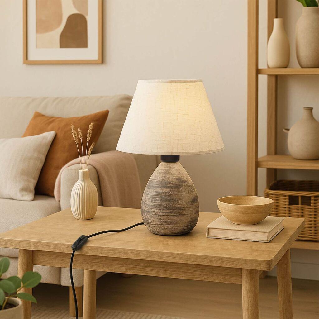 Opviq Stona lampa, Bela