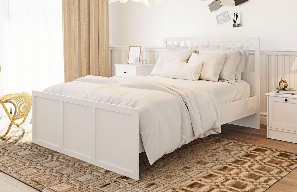 Hanah Home Francuski ležaj Rb-168-04-004, 160x200 cm, Beli