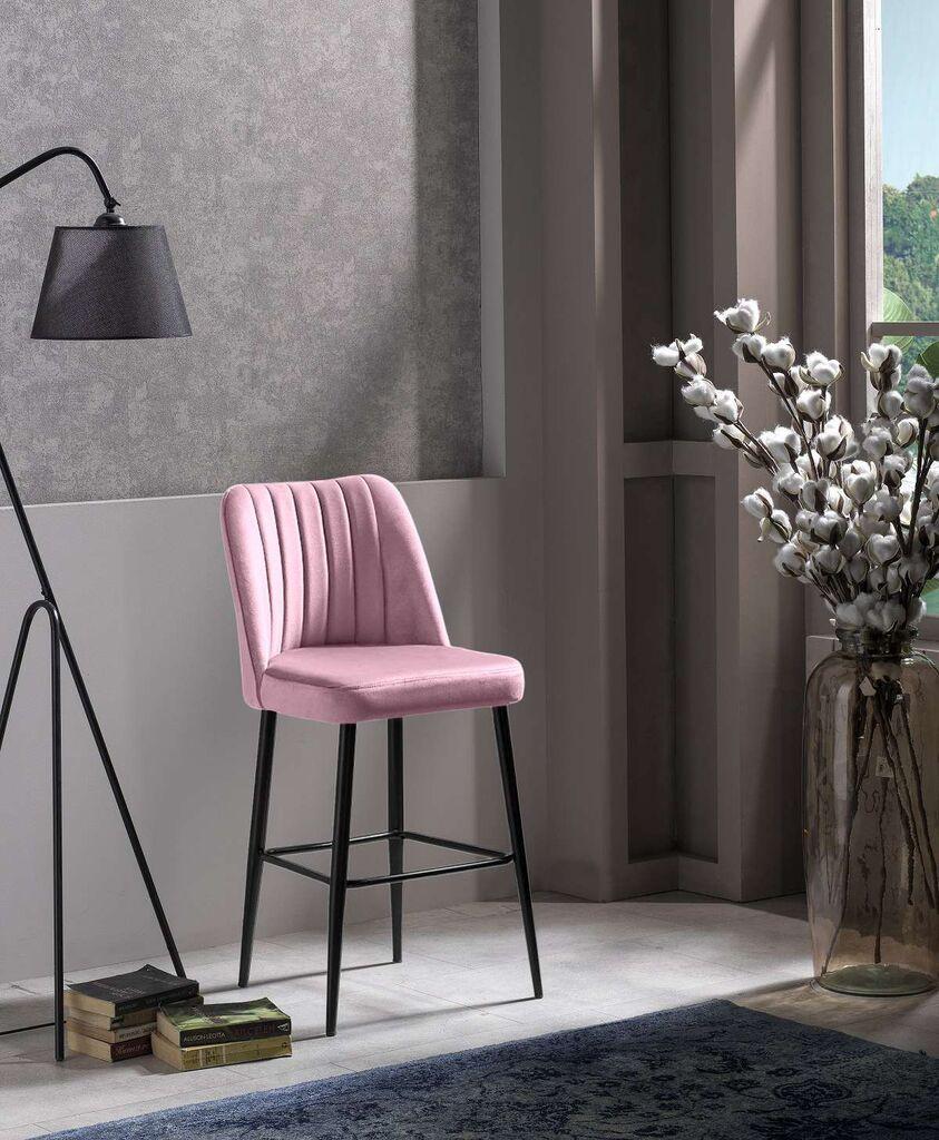 Hanah Home Set barskih stolica Vento, 4 komada, Ljubičasti