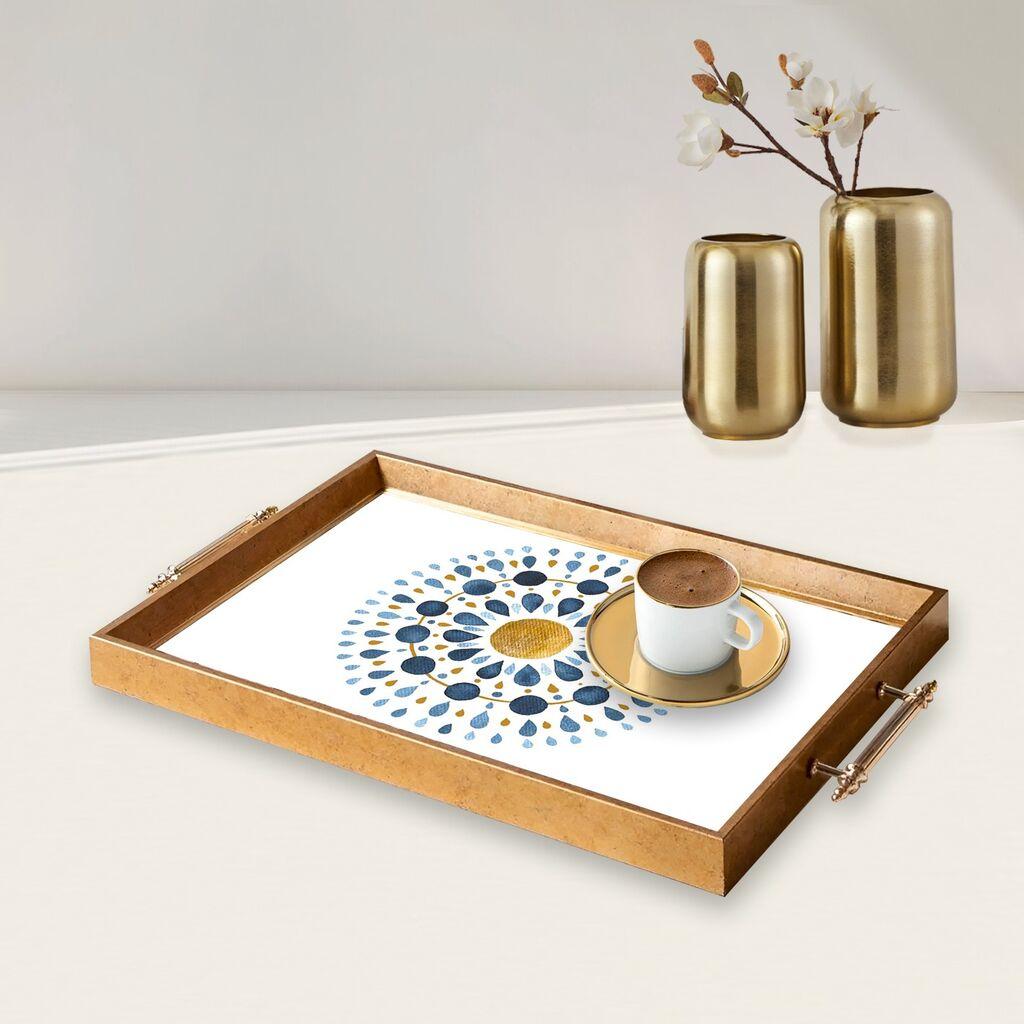 Aberto Design Poslužavnik TPEA9801 50 x 29 x 3.5 cm, Šareni