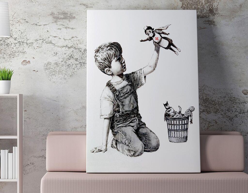 Wallity Slika na platnu 70x100cm