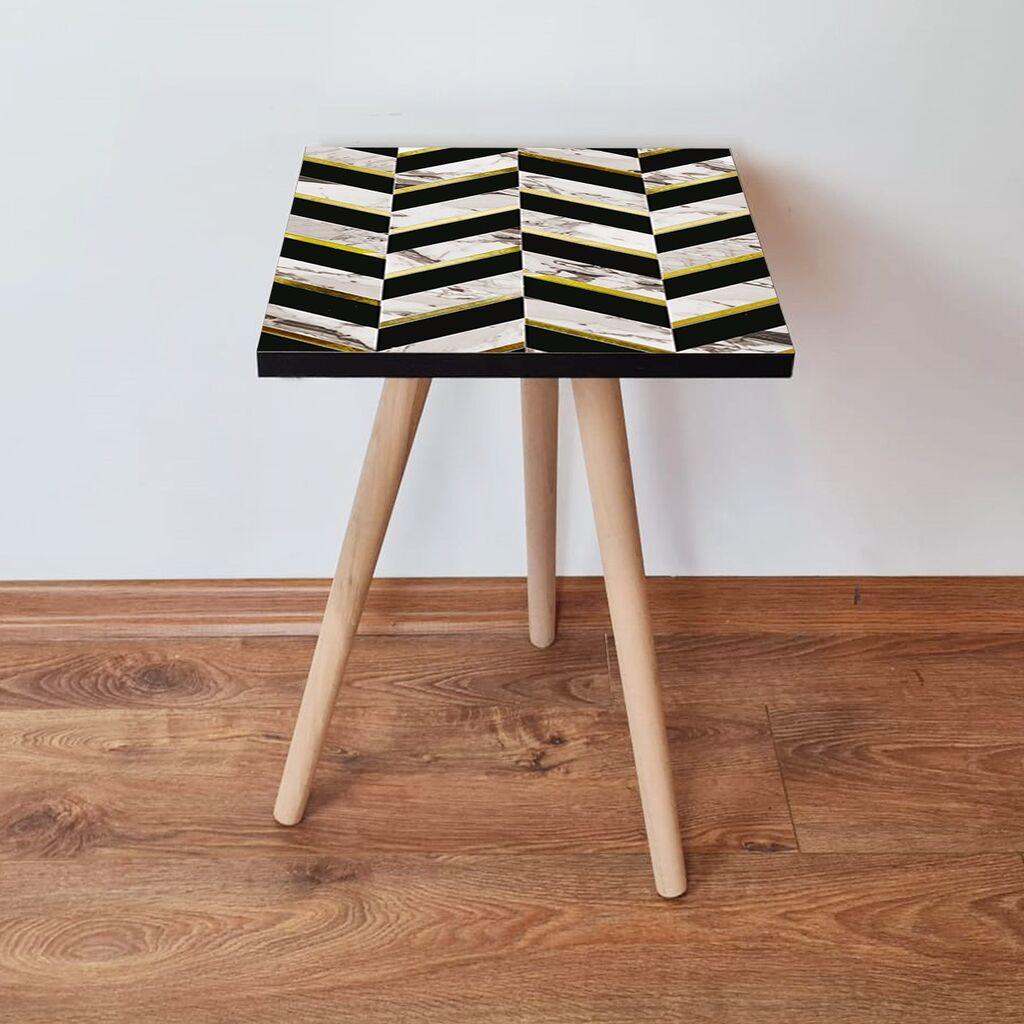 Hanah Home Klub sto Shp132, 35x42x35 cm, Crni