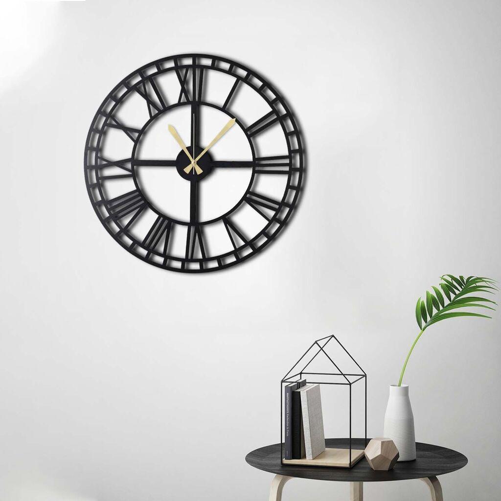 Wallity Zidni sat 50x50cm Crni