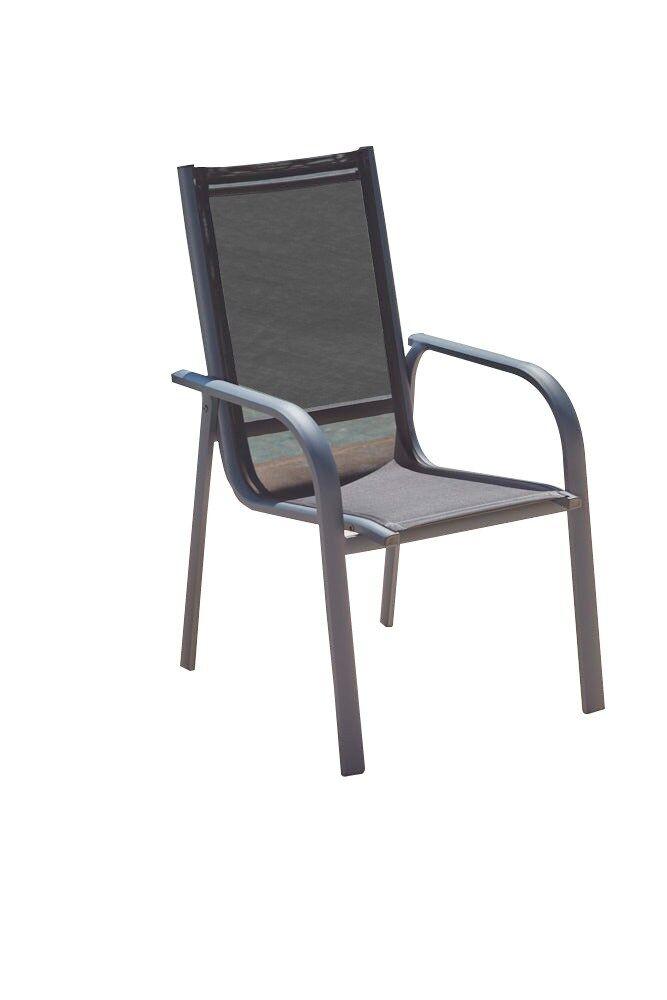 Hanah Home Baštenska stolica Lena, 66 x98 x59 cm, Antracit
