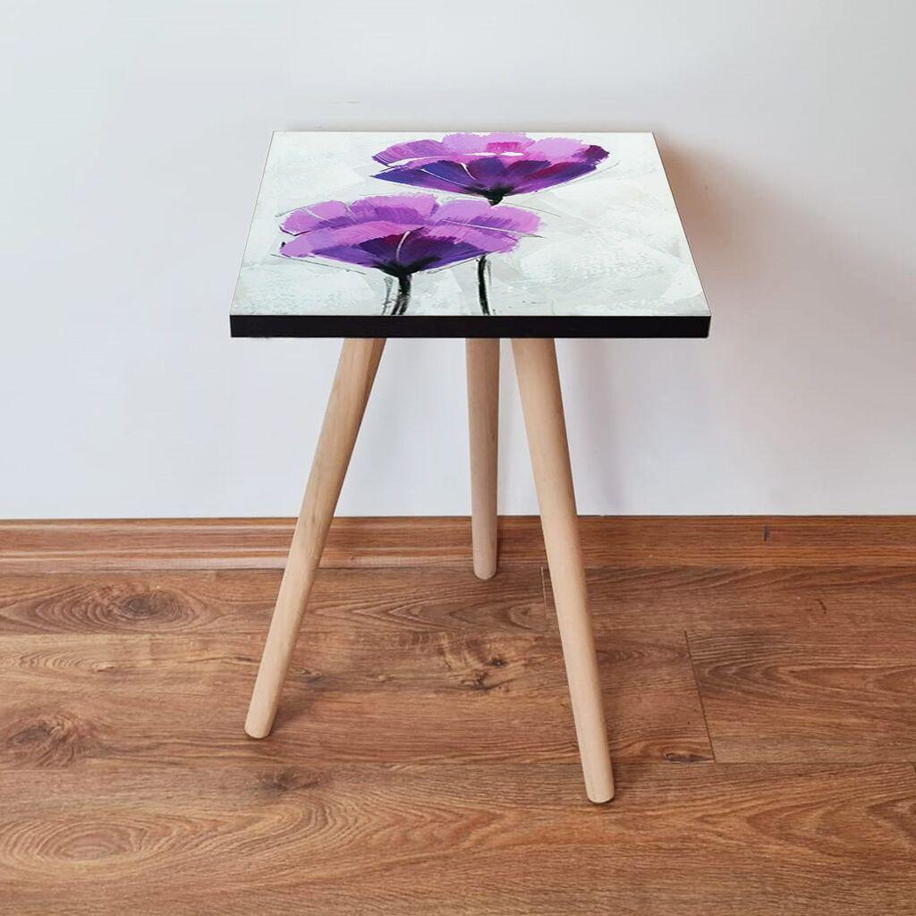 Hanah Home Klub sto Shp311, 35x42x35 cm, Svetlosivi