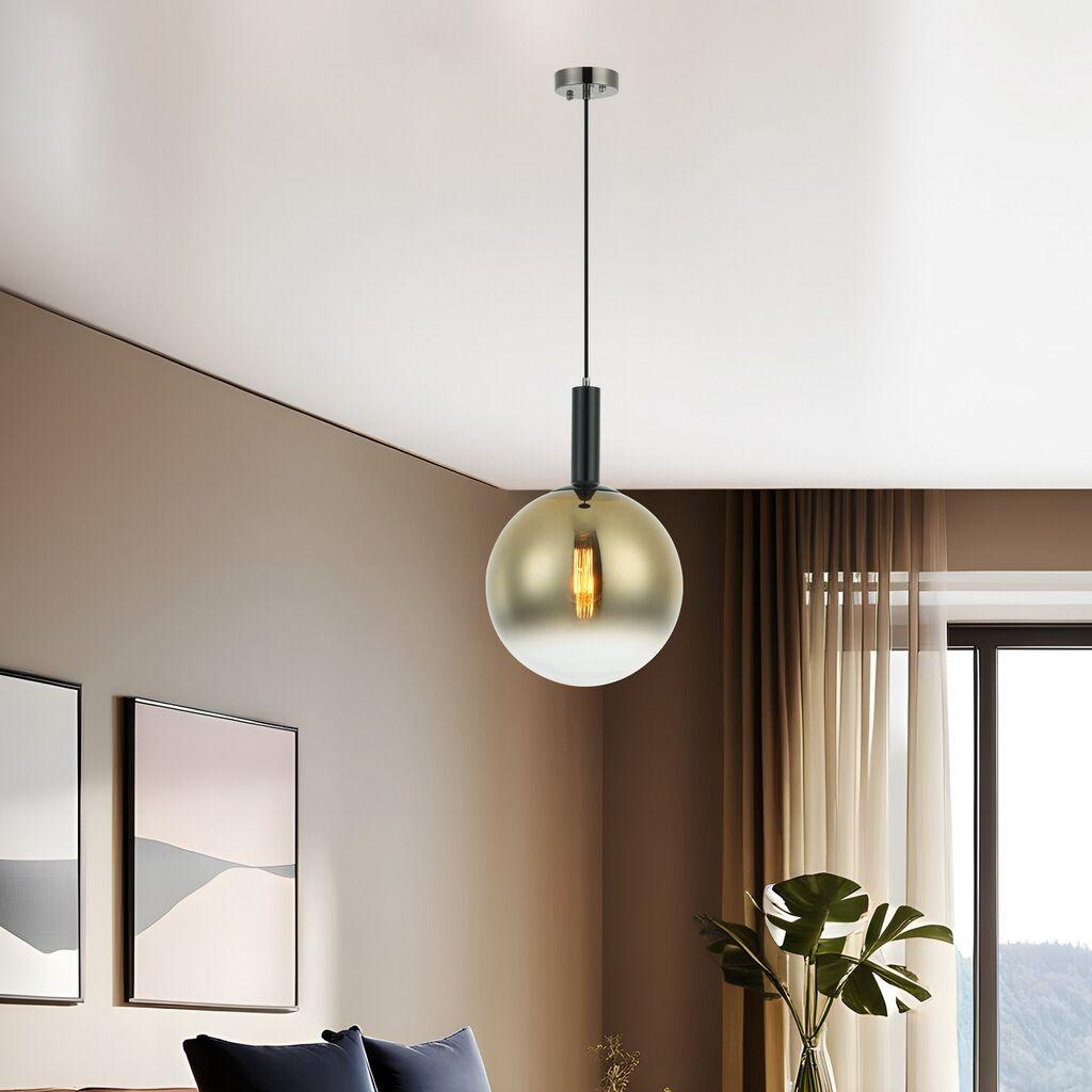 Opviq Luster Vanetta-PB1-GD, O30, 30cm, IP20 Crni