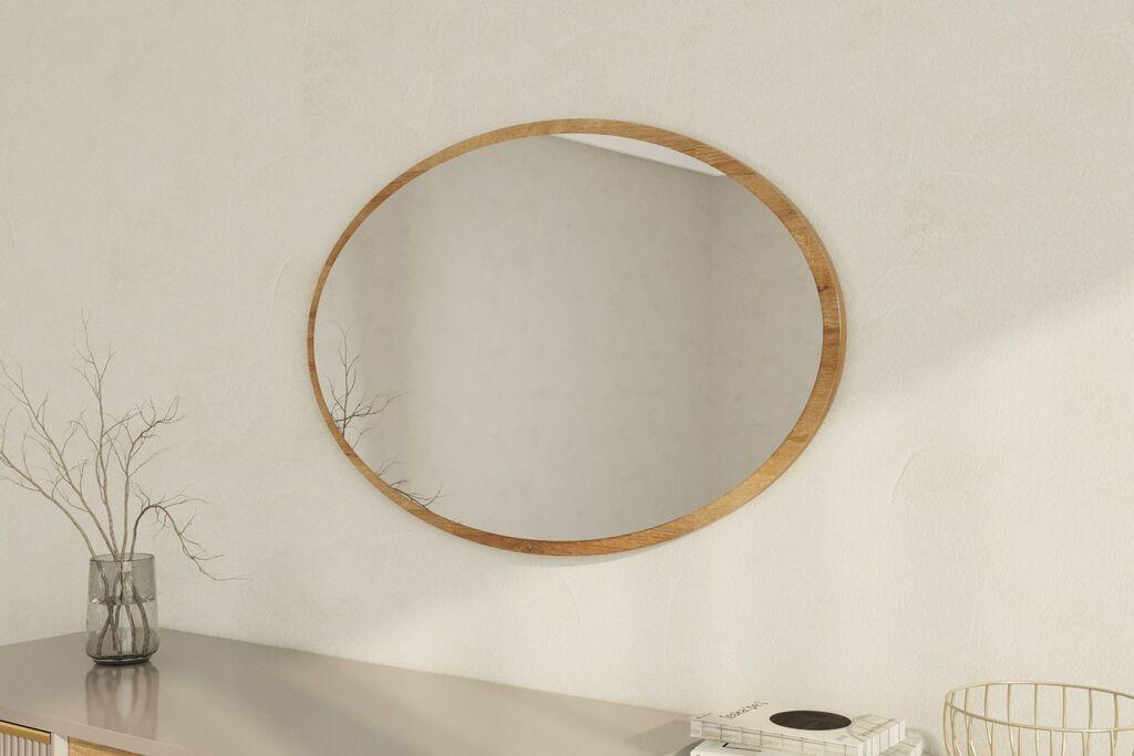 Hanah Home Ogledalo Beyo, Hrast