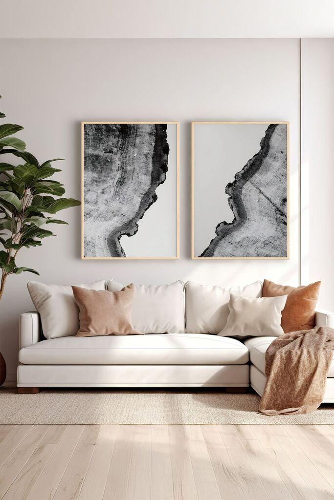 Wallity Uramljena slika Ersy2Limodel13, 33x48 cm, 2 dela