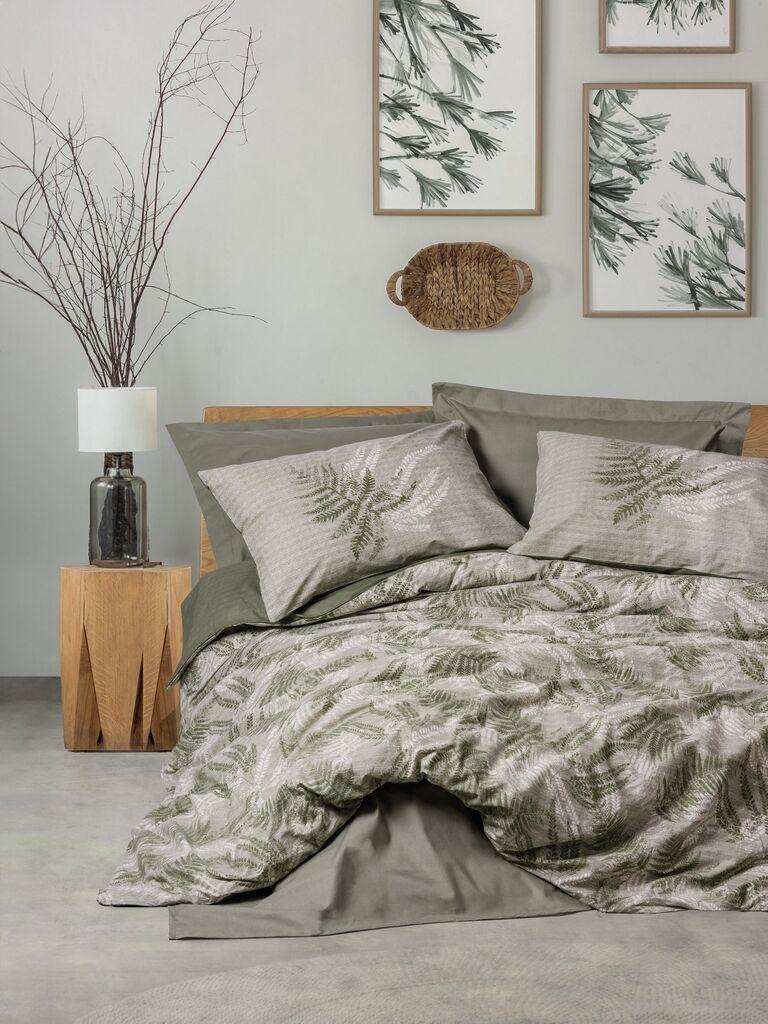 L'essentiel Maison Komplet posteljine Frond, 160x220cm,180x240cm, Svetlosiva