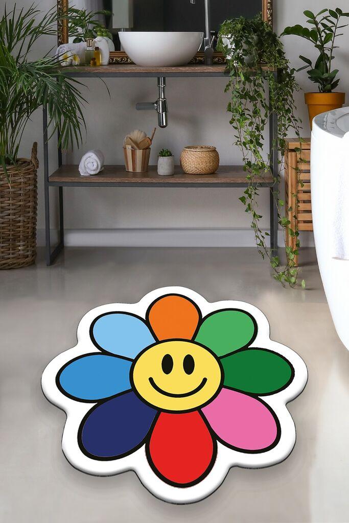 L'essentiel Maison Prostirka za kupatilo 160cm Šarena