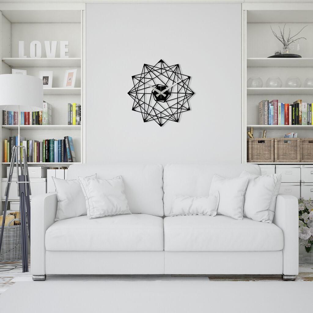 Wallity Zidni sat 48x48cm Crni