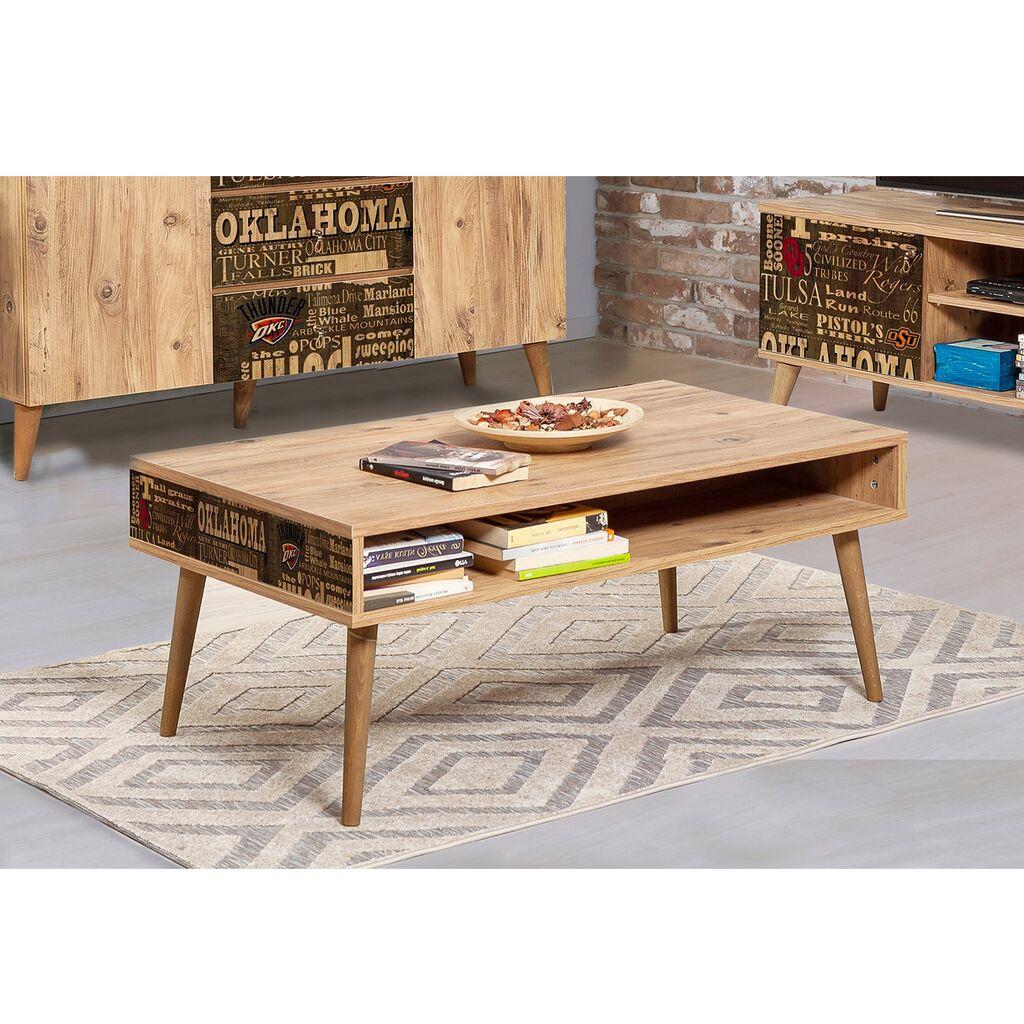 Hanah Home Klub sto Viva 765, 110x45x60 cm, Braon