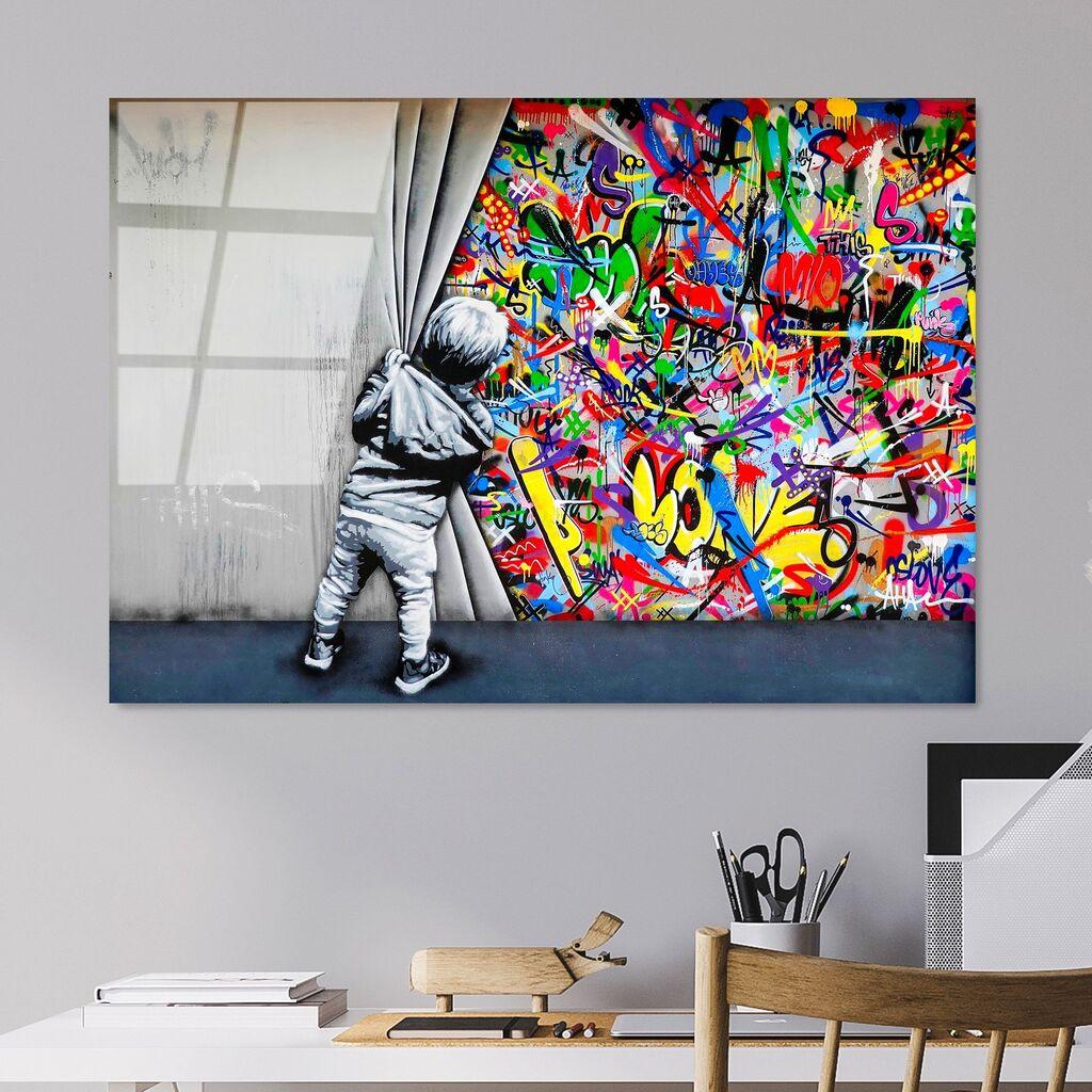 Wallity Slika od kalenog stakla 70x100cm