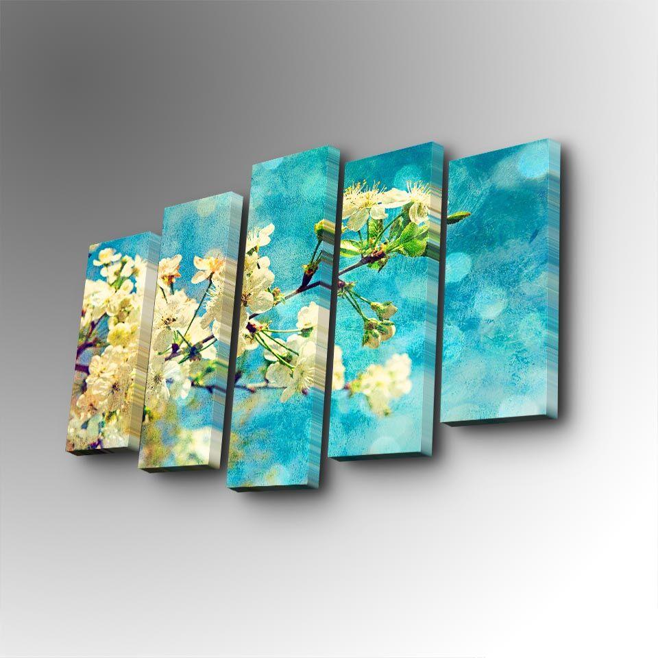 Wallity Slika 5PUC-160, 82 x 50 cm, 5 delova