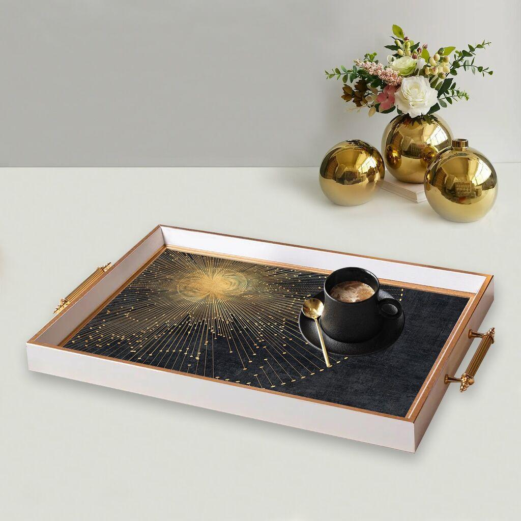 Aberto Design Poslužavnik TPB9847 50 x 29 x 3.5 cm, Šareni