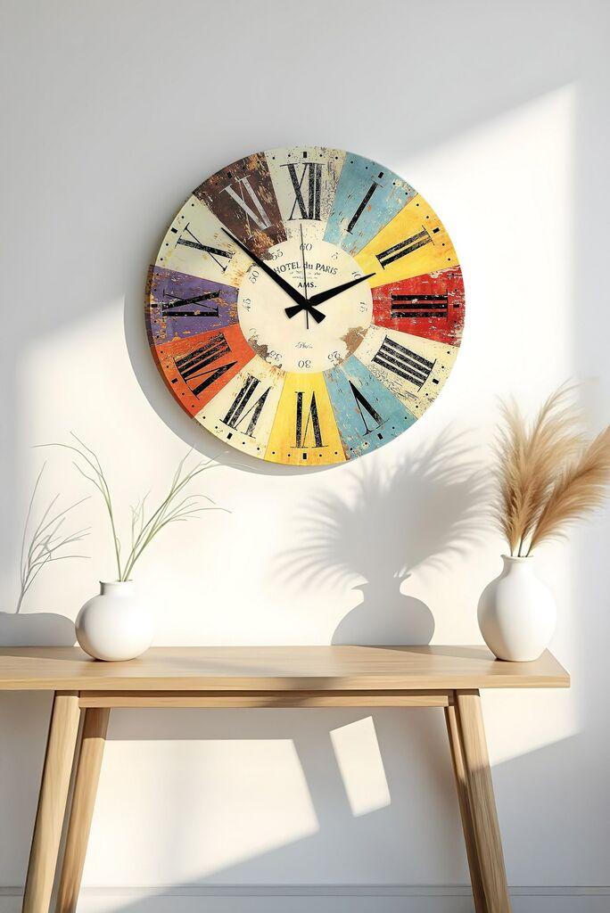 Wallity Dekorativni zidni sat Huhuas00035, 50x50 cm