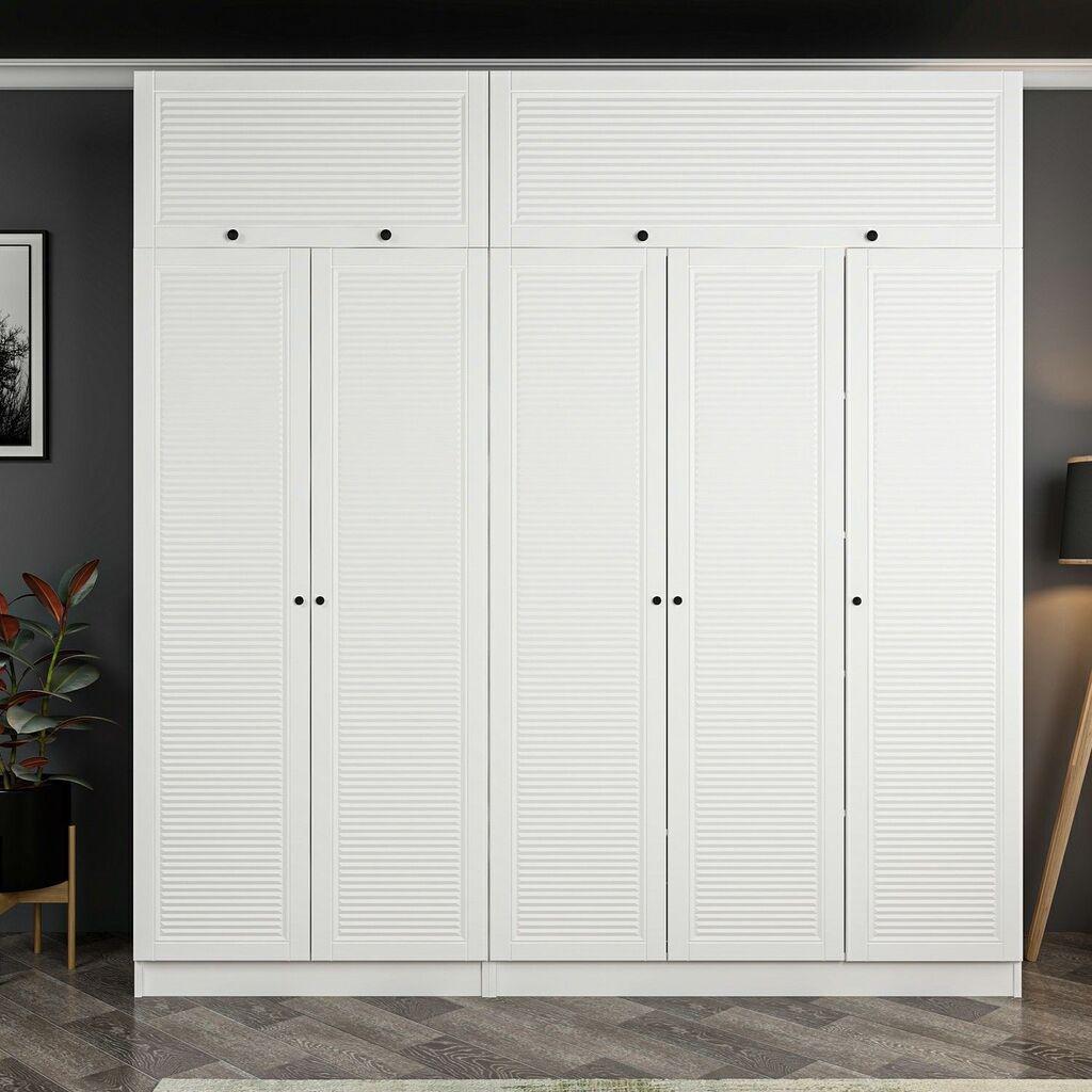 Hanah Home Garderober Kale-8402, 225x190x52 cm, Beli