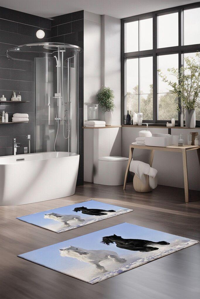 L'essentiel Maison Set Podloga za kupatilo CT-5119, Šareni