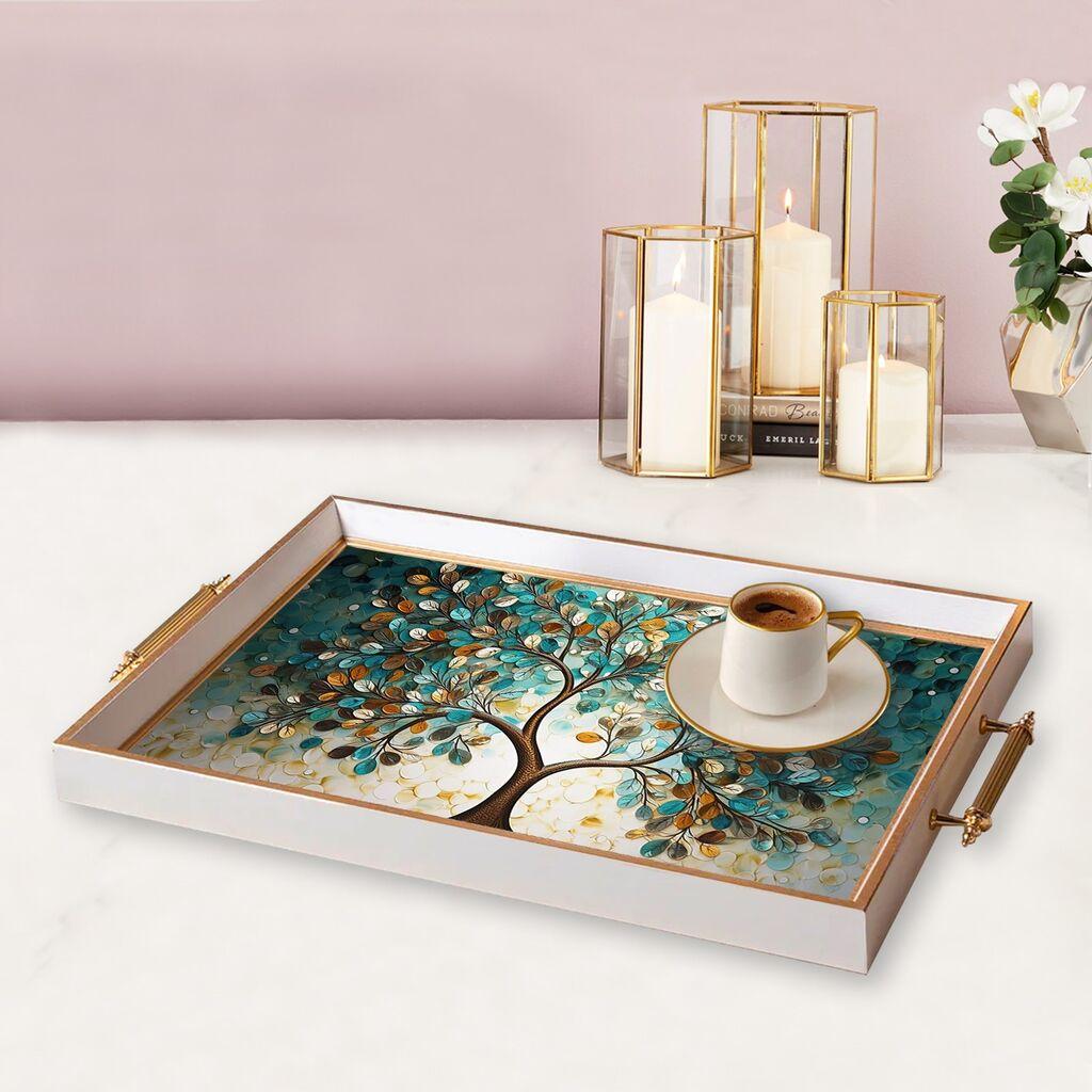 Aberto Design Poslužavnik TPB9938 50 x 29 x 3.5 cm, Šareni
