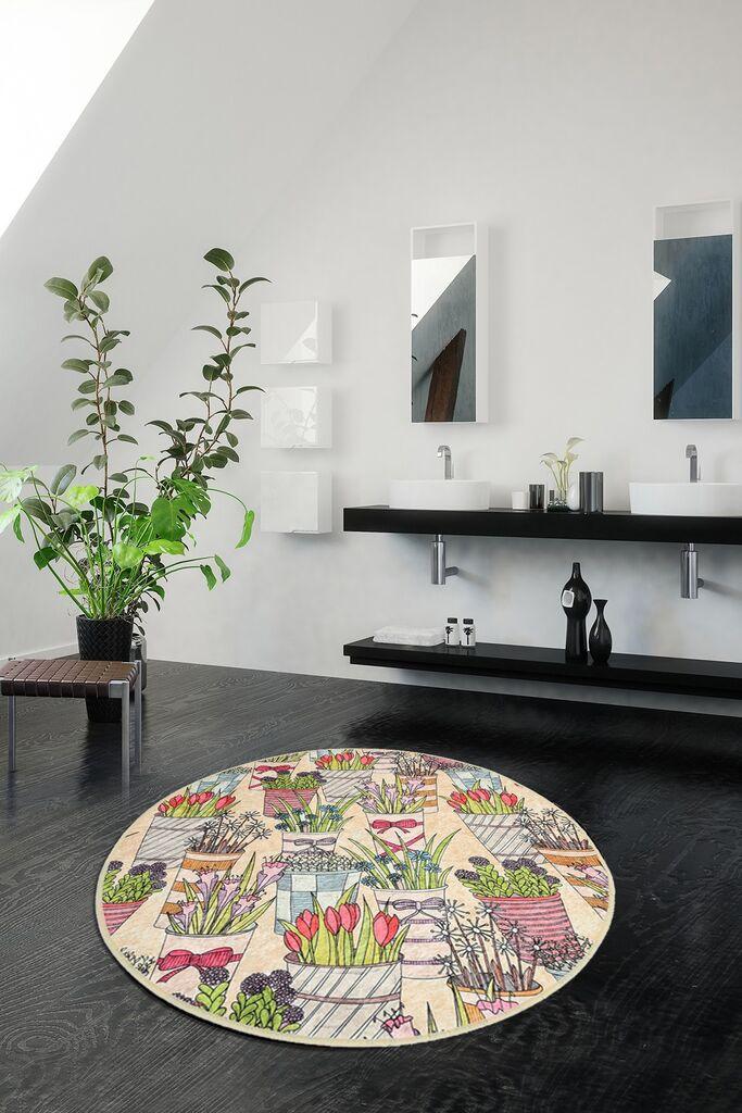 L'essentiel Maison Prostirka za kupatilo 100cm Šarena