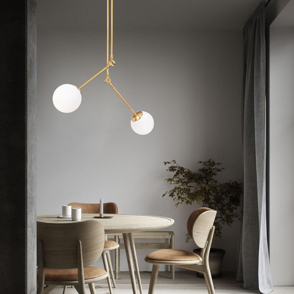 Opviq Luster Cambaz 3452, Metalni, Zlatna boja