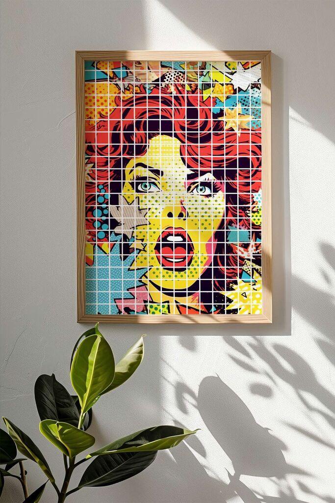 Wallity Uramljena slika Popkare20, 33x48 cm