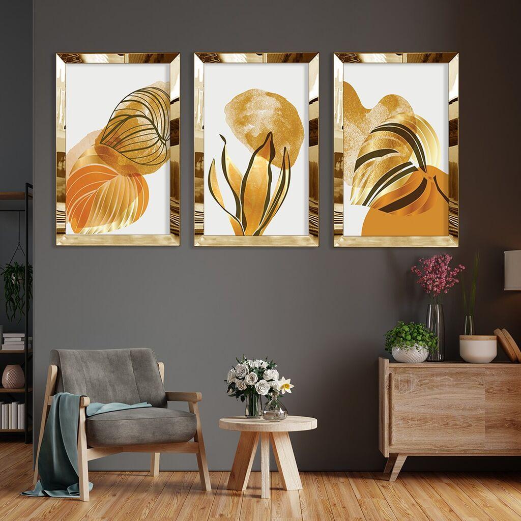 Wallity Slika Huhu399, 30x40 cm, 3 dela