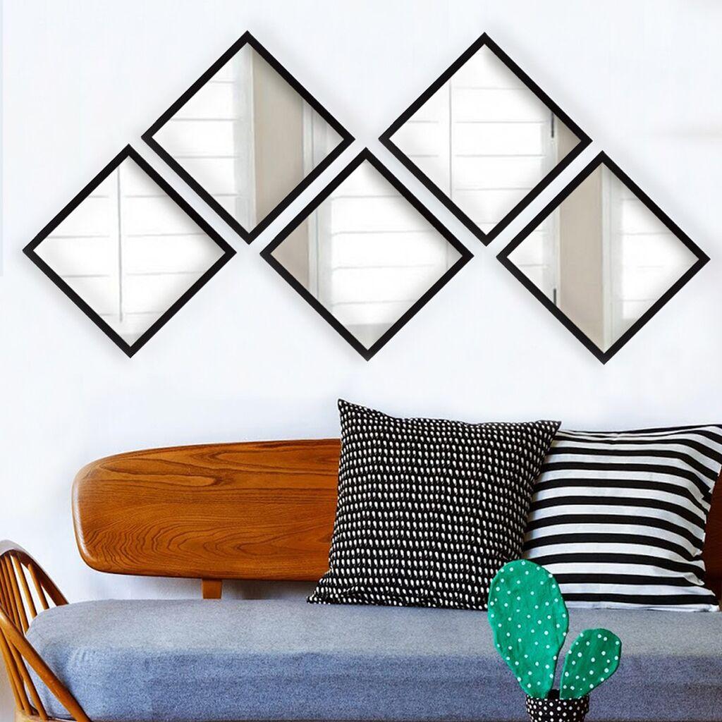 Wallity Set ogledala SETAYNA_038, 24x24cm