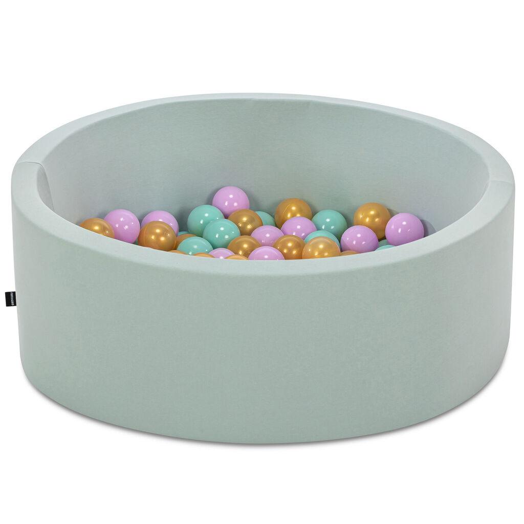 Aberto Design Bazen sa lopticama, Bubble Pops v3, 85x85x30 cm, Menta