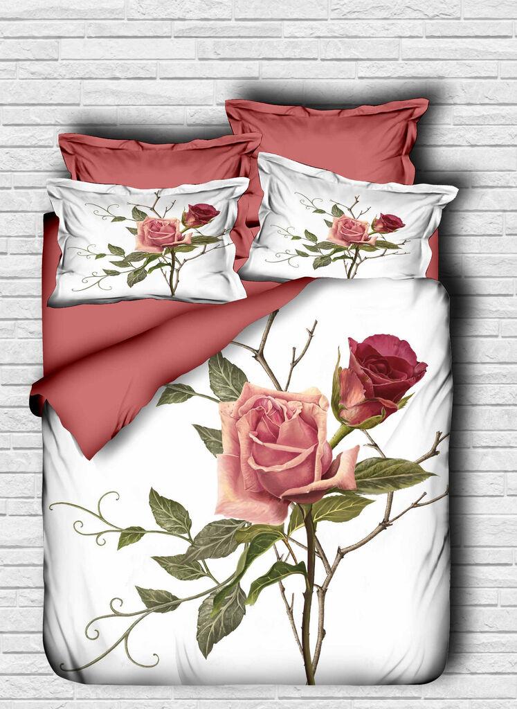 L'essentiel Maison Komplet posteljina 145, 200x220cm, Belo-roze