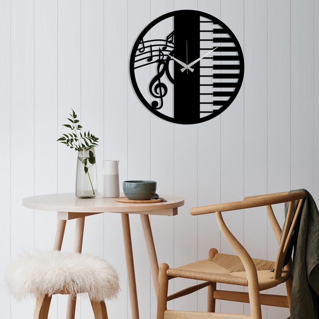 Wallity Zidni sat 48x48cm Crni