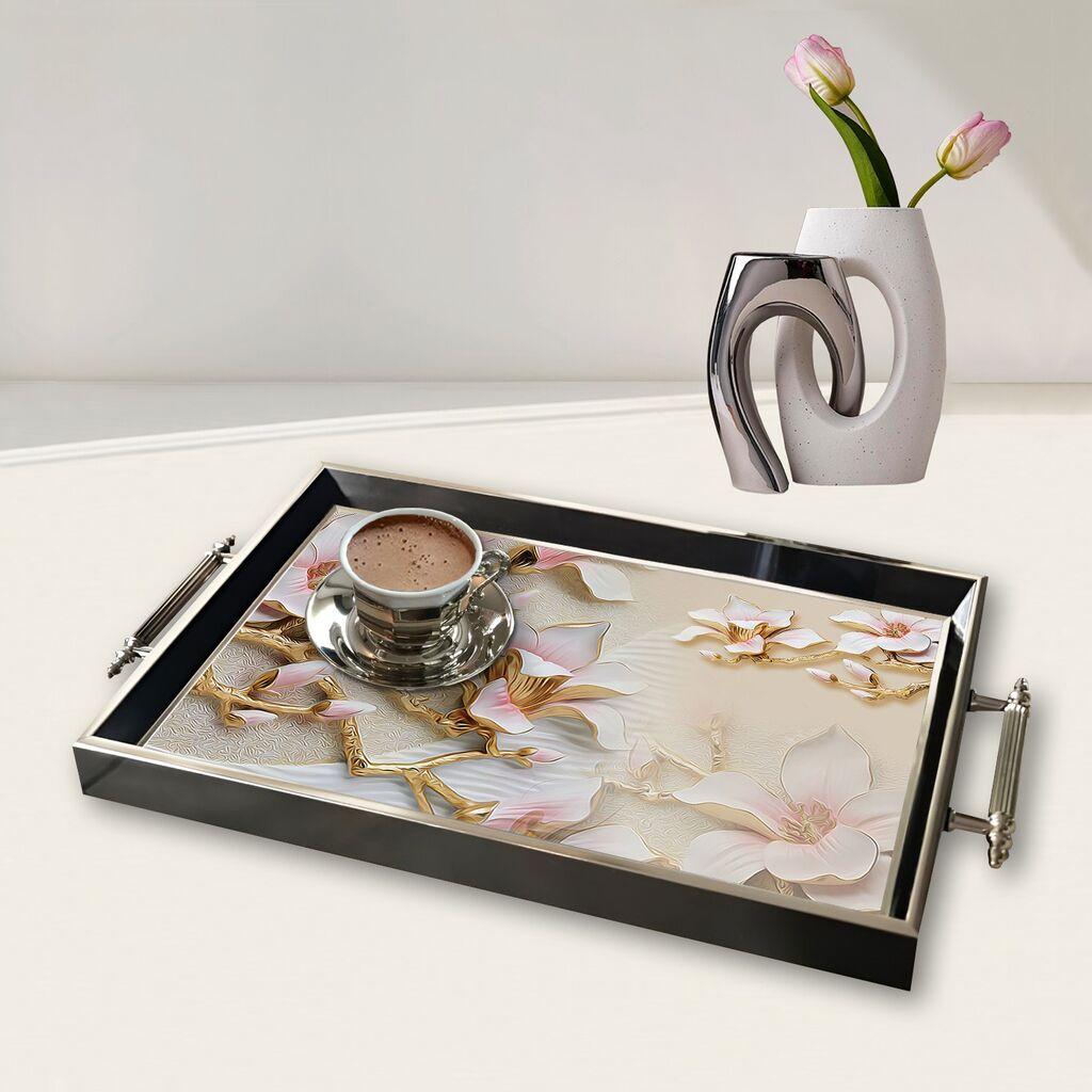Aberto Design Poslužavnik TPG9843 50 x 29 x 3.5 cm, Šareni