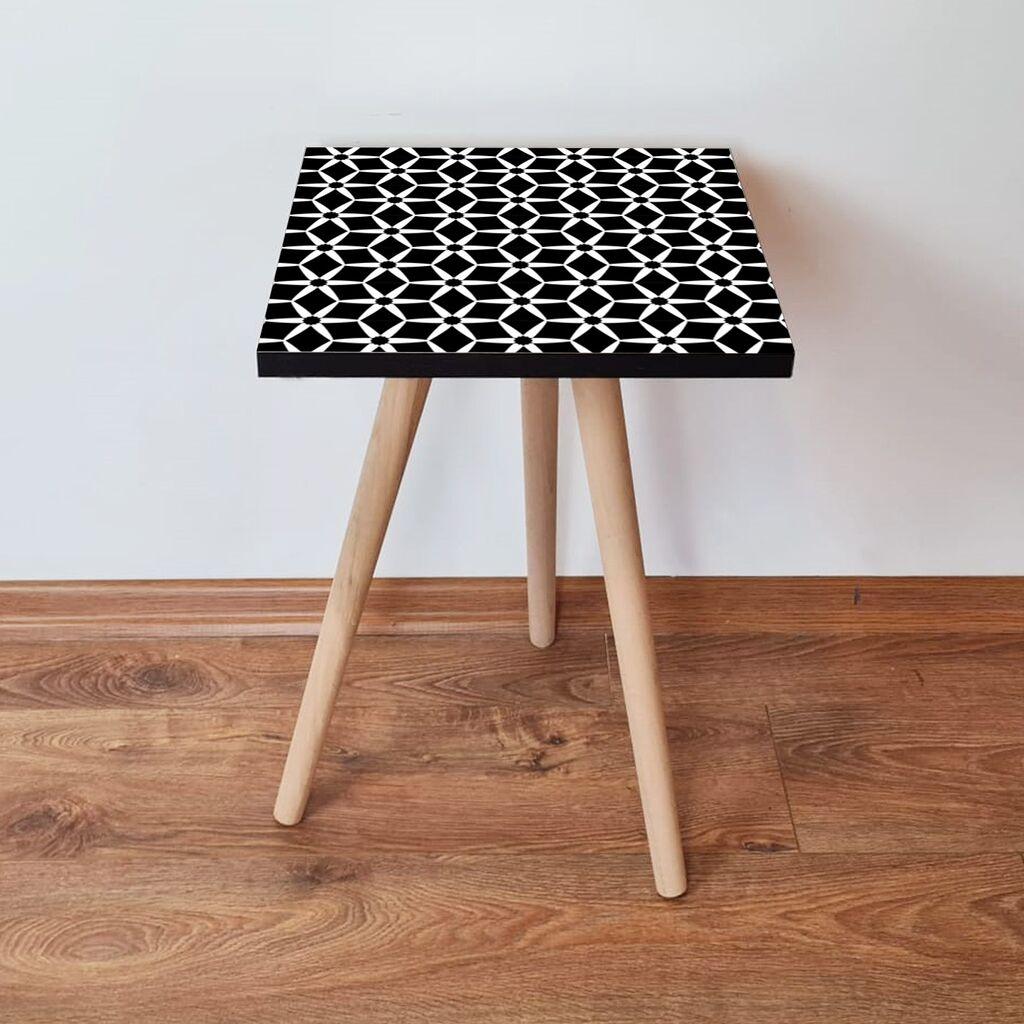 Hanah Home Klub sto Shp395, 35x42x35 cm, Crni