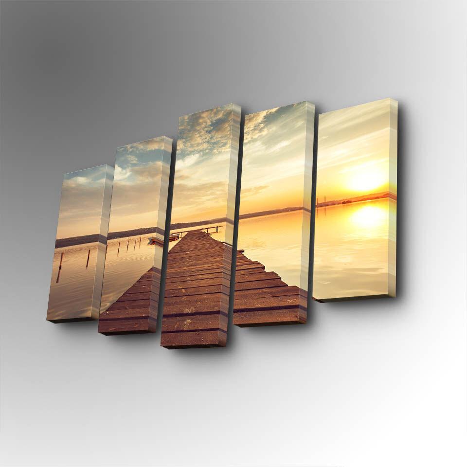 Wallity Slika 5PUC-145, 82 x 50 cm, 5 delova