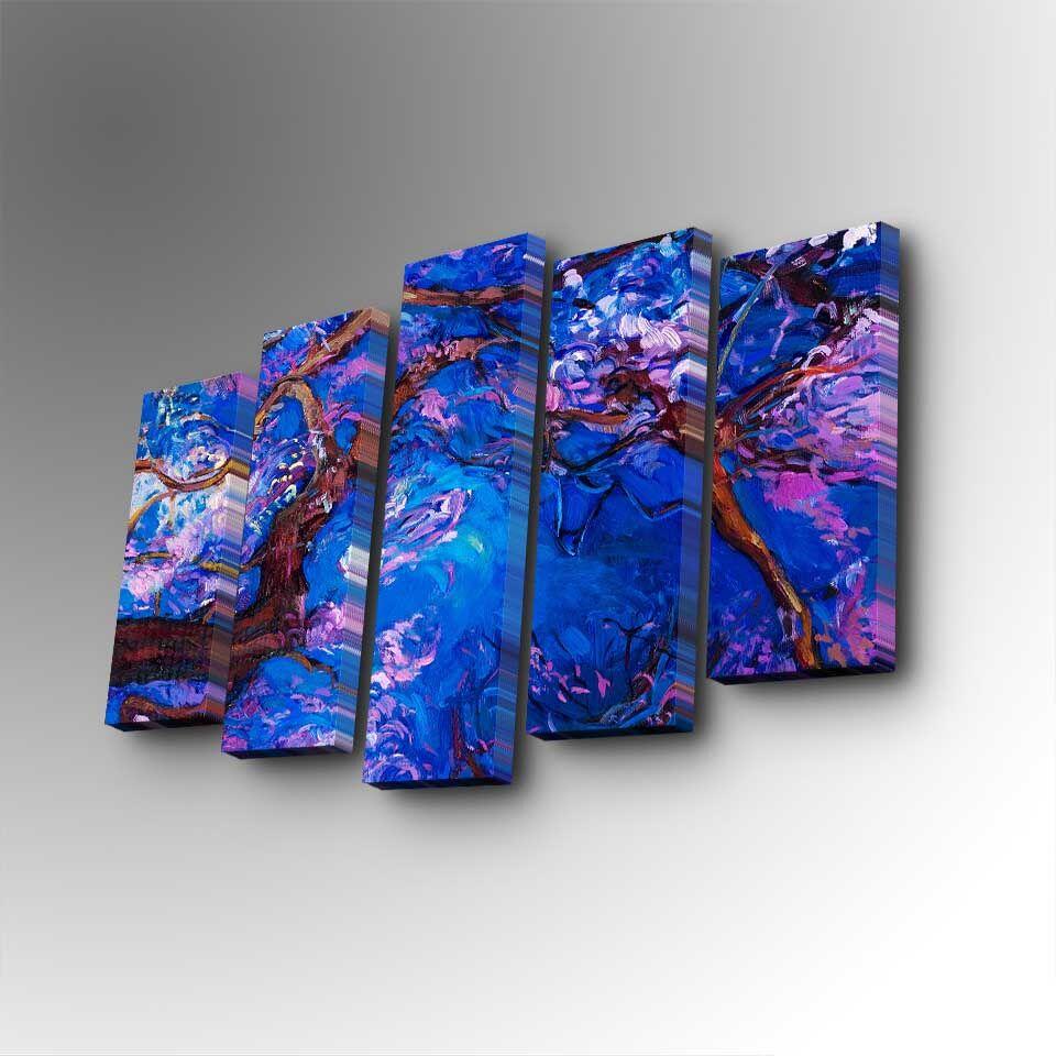 Wallity Slika 5PUC-134, 82 x 50 cm, 5 delova