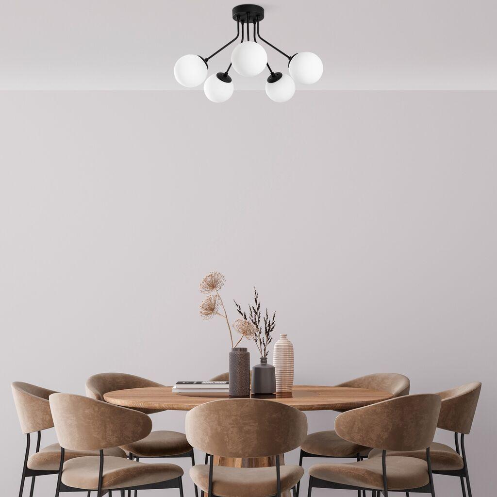 Opviq Luster Orion-13960, 62cm, IP20, Crno-beli