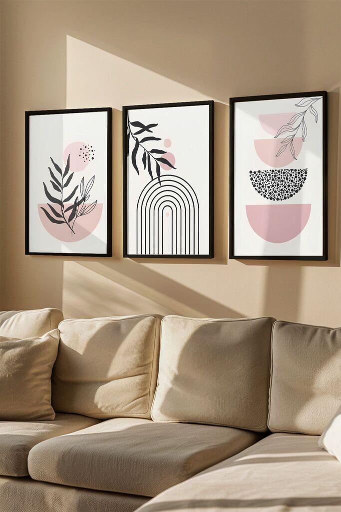 Wallity Uramljena slika Artvmodel2, 33x48 cm, 3 dela