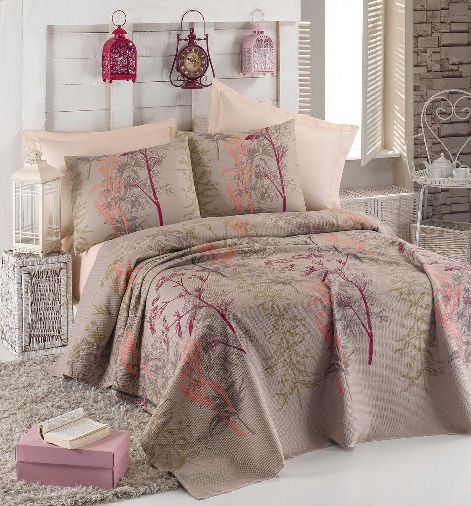 L'essentiel Maison Komplet posteljine Urla, 160x235 cm, Braon
