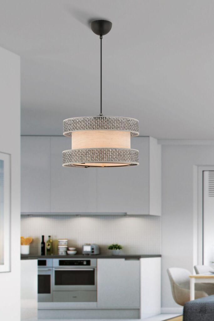 Opviq Luster Halo, 40x40cm, Bež-sivi