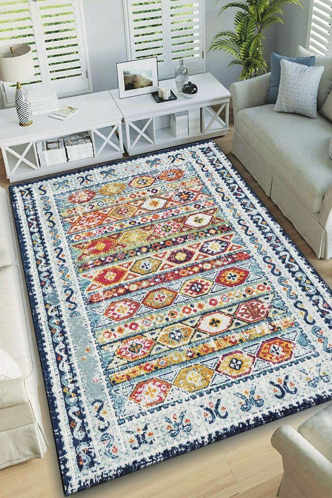 Conceptum Hypnose Tepih Weref, 200x290cm, Plavi
